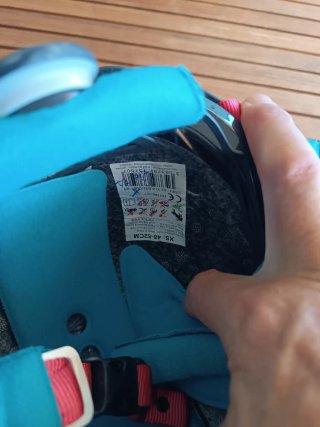 Casco hípica infantil Decathlon xs