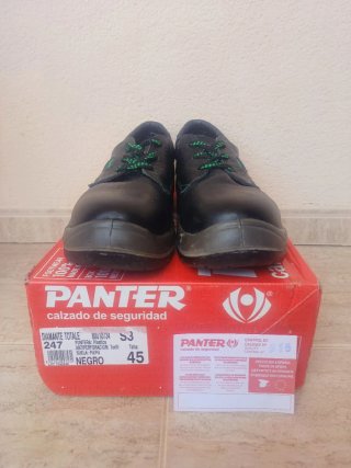 Calzado Seguridad Panter Diamante Totale Negro