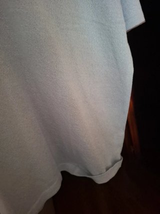 Jersey manga corta hombre azul