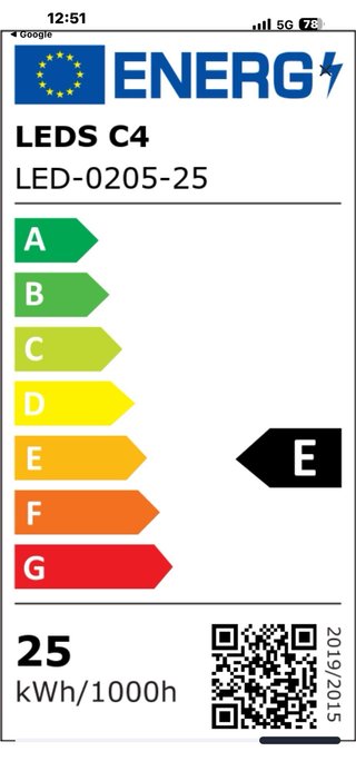 Luminaria Superficie Ilo 144 X Led 25