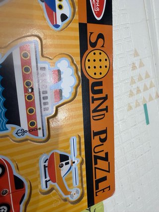 Puzzle Sonidos Transportes Melissa & Doug