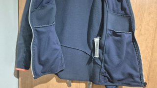 Chaqueta polar mujer azul marino