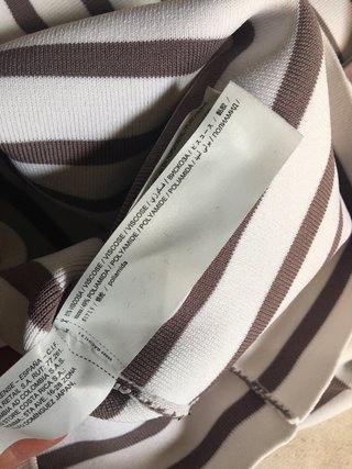Jersey Adolfo Dominguez Talla S Rayas