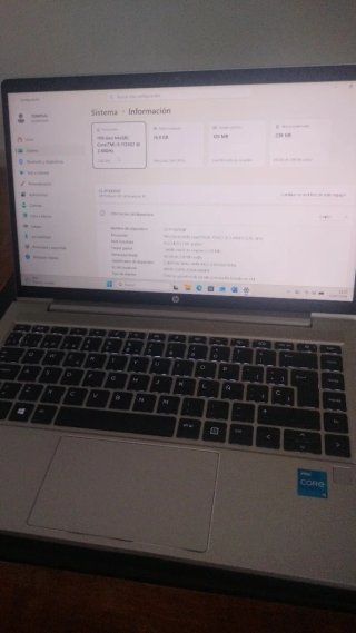 HP CORE I 5 11 GEN 16 RAM 256NV 14.0 WIN11 OFFICE
