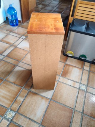 Botellero de madera