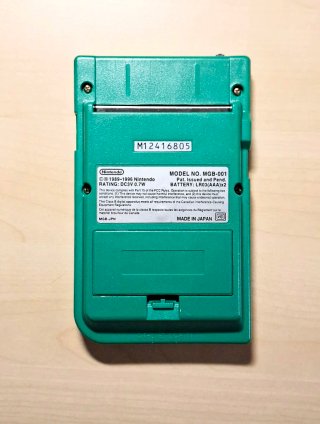 Game Boy Pocket Verde in ottime condizioni
