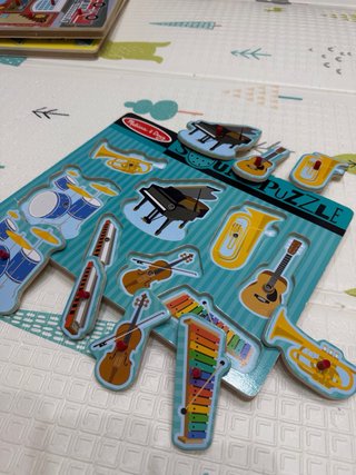 Puzzle Sonoro Instrumentos Musicales Melissa & Dou