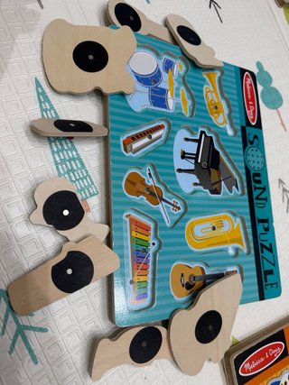 Puzzle Sonoro Instrumentos Musicales Melissa & Dou