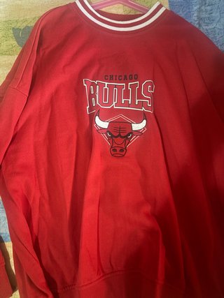 Sudadera Chicago Bulls Roja