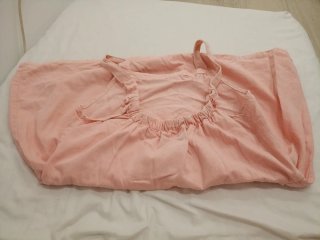 Vestido vaquero rosa pastel