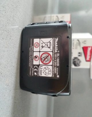 Batería Makita BL1860B 18V 6.0Ah a estrenar!