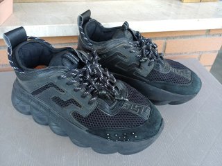 Versace Scarpe Sportive Nere Tg 43