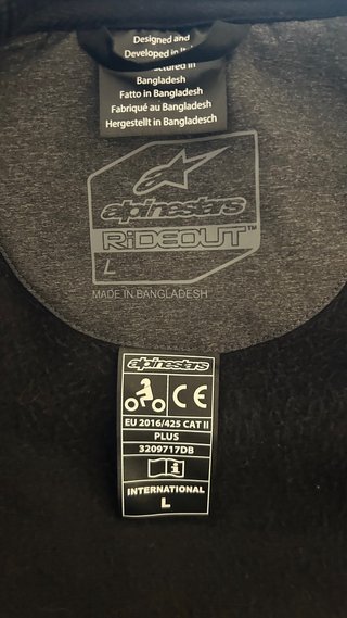 Chaqueta Alpinestars Stratos Techshell Drystar L