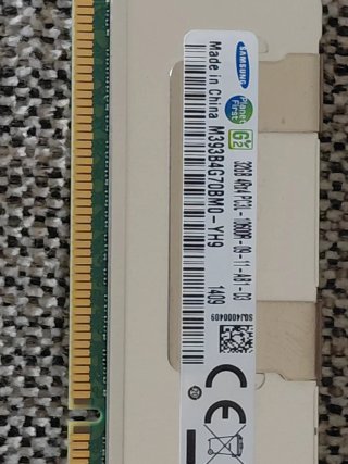 128GB RAM (4x32GB) Samsung DDR3 ECC de Segunda mano por 95 EUR en