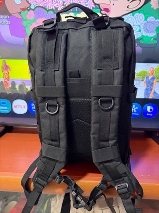 Mochila Táctica Militar 50L Trekking Negra nueva
