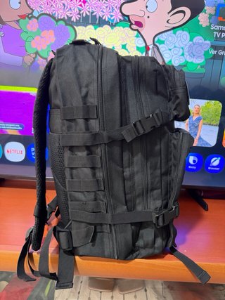 Mochila Táctica Militar 50L Trekking Negra nueva