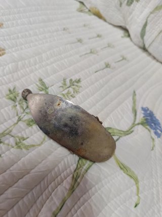 Cenicero antiguo zapato decorado