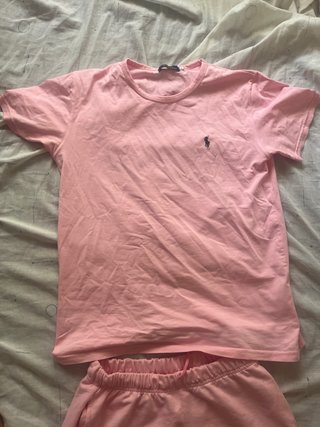 Conjunto Polo Ralph Lauren Rosa