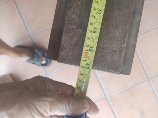 Mesa de terraza octogonal y 1 silla