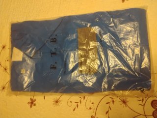 Pantalón de trabajo azul y gris