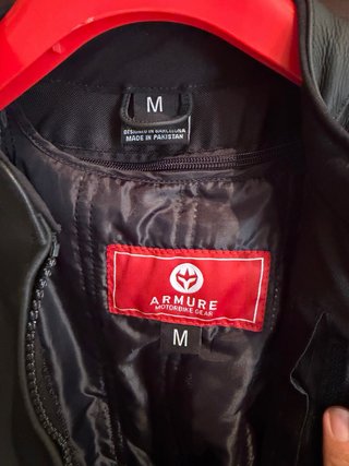 Traje de moto 2 piezas negro TALLA M