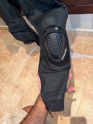 Traje de moto 2 piezas negro TALLA M