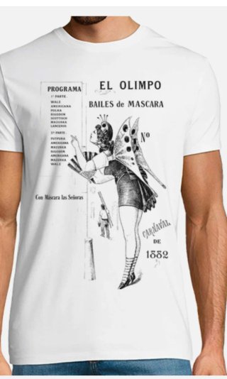 Camiseta El Olimpo Bailes de Máscara