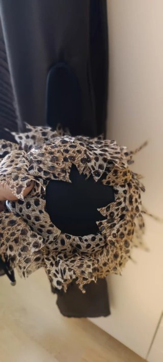 Bolso bombonera estampado animal print
