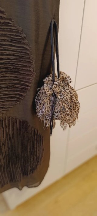 Bolso bombonera estampado animal print