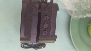 Altavoz Ziu Z-Cube Bluetooth Negro Multicolor