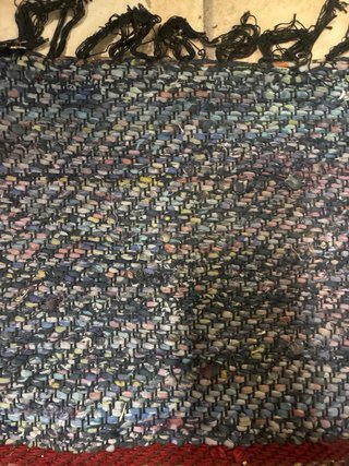 Tappeto grande artigianale, 100% cotone