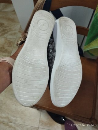 Sandalias Doctorflex tonos grises y plateado