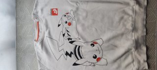 Jersey Pokémon Blanco Talla 11-12 años