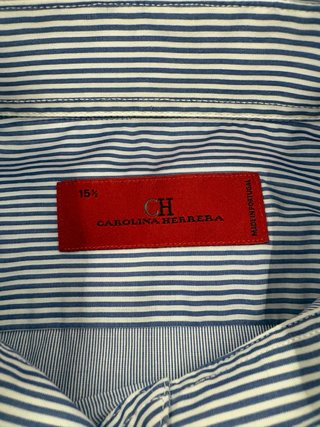 Camisa Carolina Herrera Hombre Manga Larga