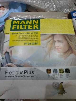 Filtro Aire Cabina MANN-FILTER FP 26 023/1