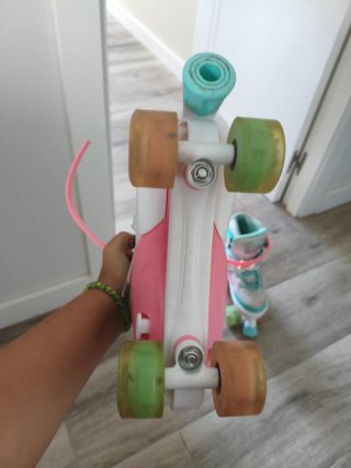 Patines de 4 ruedas para niña