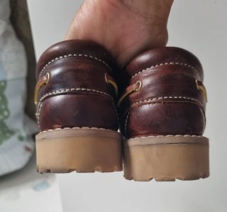 Náuticos marrones talla 34