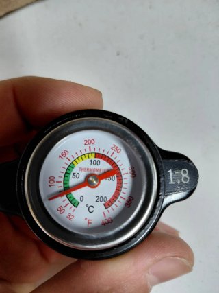 Tapón Radiador con Termómetro