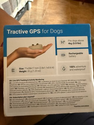 Tractive GPS Tracker para Perros