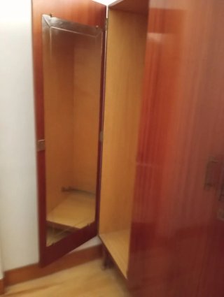 Conjunto Armario y Cama Madera