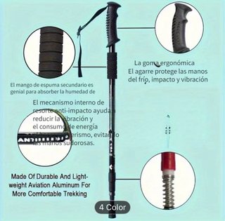 Bastones de trekking Antishock