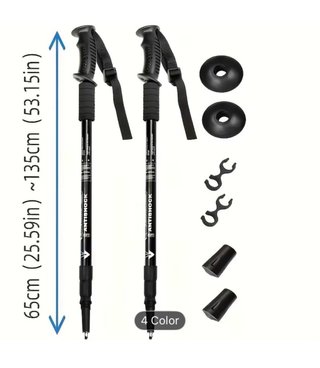 Bastones de trekking Antishock
