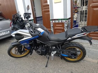 Moto Voge 525 DSX Trail Azul/Plata