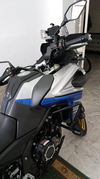 Moto Voge 525 DSX Trail Azul/Plata