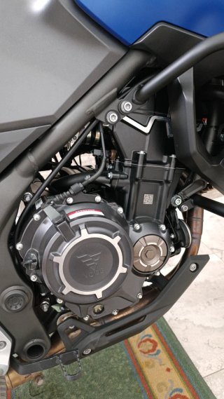 Moto Voge 525 DSX Trail Azul/Plata