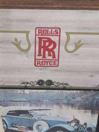 Espejo Cuadro Rolls-Royce
