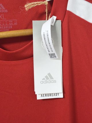 Camiseta Adidas Talla XL Roja