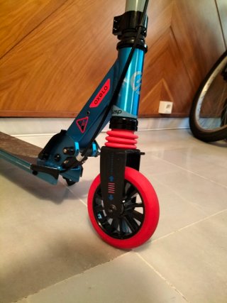 Patinete Oxelo MID5 ajustable, freno manillar