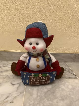 Muñeco Nieve Decorativo Navideño