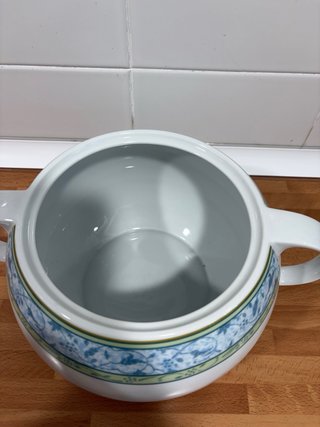 Sopera y salsera Irabia porcelana